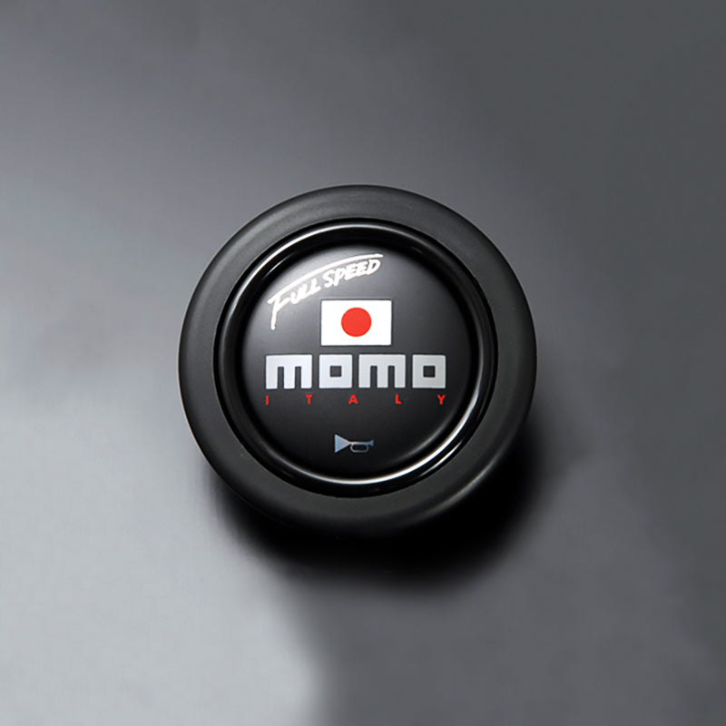 MOMO Black Full Speed Steering Wheel Horn Button Sport Competition Tun –  MAKOTO_JDM