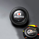 MOMO Black Full Speed Steering Wheel Horn Button Sport Competition Tuning 59mm