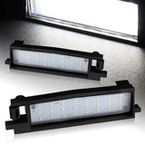 For 2006-2012 Toyota RAV4 Xenon White 24-SMD LED 6000K License Plate Lights Lamp with Screw Bolt Cap Cover