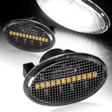 For Mercedes Metris Vito V-Class Van W639 W447 Clear Lens White LED Side Marker Lights