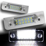 For 06-20 Ford Fusion/03-19 Fiesta MK5 Xenon White LED 6000K License Plate Light