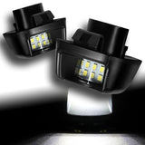 For Nissan/Frontier/Titan/Armada Xenon White SMD LED 6000K License Plate Lights