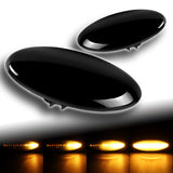 For Toyota Corolla RAV-4 Yaris Smoke Sequential LED Signal Side Marker Lights