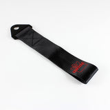 Bride Black Racing Tow Strap for Front / Rear Bumper