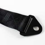 Bride Black Racing Tow Strap for Front / Rear Bumper