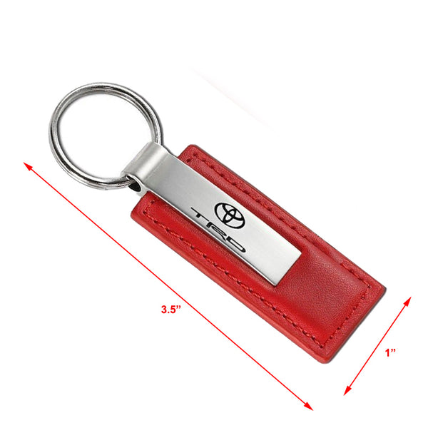 Andride Toyota leather imported key chain key ring with chrome car logo for  etios liva corolla innova camry fortuner cars Key Chain Price in India -  Buy Andride Toyota leather imported key