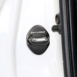 Stainless Steel Black Door Lock Door Striker Cover for NISMO